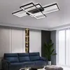 ZMH LED Deckenleuchte Dimmbar Modern Deckenlampe Schwarz Produktbild-Vorschau 7