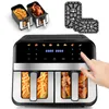 Doppelkammer-Heißluftfritteuse 2x5L, Airfryer 10L, Produktbild-Vorschau 1