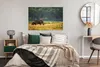 MuchoWow® Poster Nashörner - Gras - Bäume 120x80 cm - Produktbild-Vorschau 4