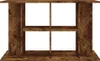 vidaXL Akváriový stojan Smoked Oak 100x40x60 cm odvodený Náhľad obrázku produktu 4