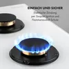 Klarstein Gasherd, Gaskochfeld 4 Flammig, Einbau-Gaskocher Produktbild-Vorschau 5