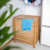 relaxdays prádelní komoda hnědá Náhled obrázku produktu 4
