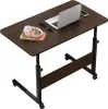 A portable laptop table with wheels, shown from a slightly elevated angle against a white background. Anteprima dell’immagine prodotto