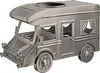 Gilde Flaschenhalter "Wohnmobil" Metall silberfarben 65516 Produktbild-Vorschau 2