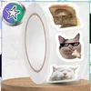 EDIBAZZAR | Adesivi, 500 pezzi in un rotolo, gatti, Anteprima dell’immagine prodotto 5