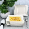6er Set Ivory Suppenteller Porzellan 6 Personen tiefe Produktbild-Vorschau 3