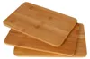 3er Set Frühstücksbrettchen aus Bambus Holz Schneidebrett Produktbild-Vorschau 1
