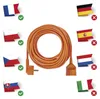 Prodlužovací kabel 20 m / 1 zásuvka / oranžový / PVC / 230 V / 1,5 mm2 Náhled obrázku produktu
