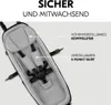 hauck Babysitz Baby Lounger 2 für Fahrradanhänger Grey Produktbild-Vorschau 7