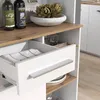 Kuchyňský bufet Vicco Pure Bílá/Řemeslný dub 120.2 x 177 Náhled obrázku produktu 4