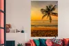 MuchoWow® Poster Palme - Strand - Sonnenuntergang - Meer Produktbild-Vorschau 2