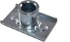 A close-up studio shot of a metal mower blade holder. Produktbild-Vorschau