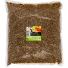 A large bag of dried mealworms for pet food. Produktbild-Vorschau