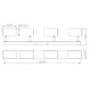 Globo Lighting|faro in metallo nero opaco, 4x GU10 Anteprima dell’immagine prodotto 6