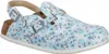 Birkenstock Kay SL Pantolette Blooming Roses Blue schmale Produktbild-Vorschau 3
