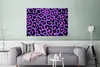 MuchoWow® Poster Pantherdruck - Lila - Rosa - Neon 120x80 Produktbild-Vorschau 5