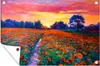 MuchoWow® 90x60 cm Outdoor-Poster Gartendeko Sichtschutz Produktbild-Vorschau 1