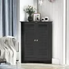 COSTWAY Badezimmerschrank Ecke, Eckschrank Bad mit 2 Produktbild-Vorschau 2