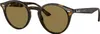 Ray-Ban RB2180, Erwachsener, Uni, Rund, Vollrand, Produktbild-Vorschau 1