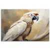 Leinwandbild AI-Papageien gemalt 100x70 Feeby Beige bild Produktbild-Vorschau 3