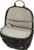 The inside of an open black backpack is shown. Anteprima dell’immagine prodotto