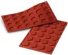 Silikonform FIORENTINE 3,5x0,5cm 120ml Produktbild-Vorschau 1