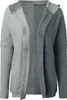 ASKSA Damen Strickjacken Kapuzenpullover Warm Lang Cardigan Produktbild-Vorschau 2