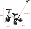 3 in 1 Laufräder Laufrad Kinderdreirad Dreirad Lauffahrrad Produktbild-Vorschau 5