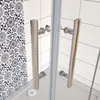 120(Falttür)x80(Drehtür)x195cm Nano ESG Drehtür Falttür Produktbild-Vorschau 6