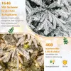 COSTWAY 240cm Künstlicher Weihnachtsbaum mit Schnee， Produktbild-Vorschau 5
