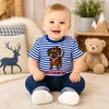 BONDI Jungen T-Shirt "Waldi" 91719 | Blau Weiß Gestreift Produktbild-Vorschau 3