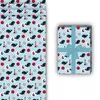 Maritimes Geschenkpapier mit Walen, Schiffen und Ankern, Produktbild-Vorschau 3