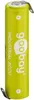 A single green AAA battery with silver connectors and text. Podgląd zdjęcia produktu