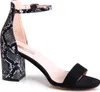 topschuhe24 2528 Damen Riemchen Sandaletten Animal Look, Produktbild-Vorschau 3