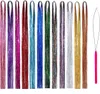 Třpytivé prodlužovací vlasy (90 cm), vlasové doplňky, sada Náhled obrázku produktu 1