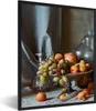 MuchoWow® Gerahmtes Poster Stilleben - Schale - Obst 60x80 Produktbild-Vorschau 1