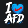 I Love AfD Blaues Herz Patriot Statement Sarkasmus Produktbild-Vorschau 3