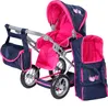 Puppenwagen Ruby - flying hearts blue pink Produktbild-Vorschau 3