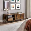 VASAGLE TV-Schrank, TV-Tisch mit 2 Türen, TV-Regal für Produktbild-Vorschau 5