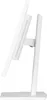 Side view of a white computer monitor on a white stand and base. Anteprima dell’immagine prodotto