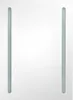 vidaXL Szafka z lustrem łazienkowym LED szara 50x13x70 cm Podgląd zdjęcia produktu 4