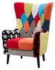 FURNLUX fauteuil Imperial, oranje, 73 cm / Hoofdkleur: Productafbeelding-voorbeeld 3