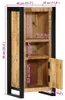vidaXL Badschrank 40x30x90 cm Raues Massivholz Mango Produktbild-Vorschau 7