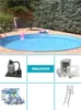 Stahlwandpool Set (7-teilig) halbhoch rund Baja 350 x 120 Produktbild-Vorschau 9
