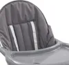 vidaXL Baby-Hochstuhl Grau und Weiß Produktbild-Vorschau 5