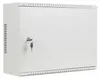 LANBERG 19" 4U+3U 540x200 Wandschrank Metalltür grau Produktbild-Vorschau 9
