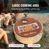 SucceBuy X-Marks griglia per barbecue per pozzo del fuoco, Anteprima dell’immagine prodotto 2