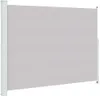 vidaXL Seitenmarkise Ausziehbar 220x300 cm Grau Produktbild-Vorschau 1