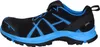 A side view of a black and blue safety shoe. Náhľad obrázku produktu