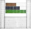 Gabionen Mauer Gartenzaun 160x20x150 cm Gabione Steinkorb Produktbild-Vorschau 7